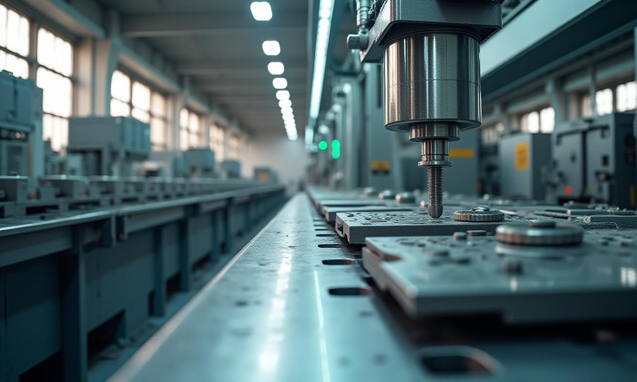 Precision metal components in a modern facility